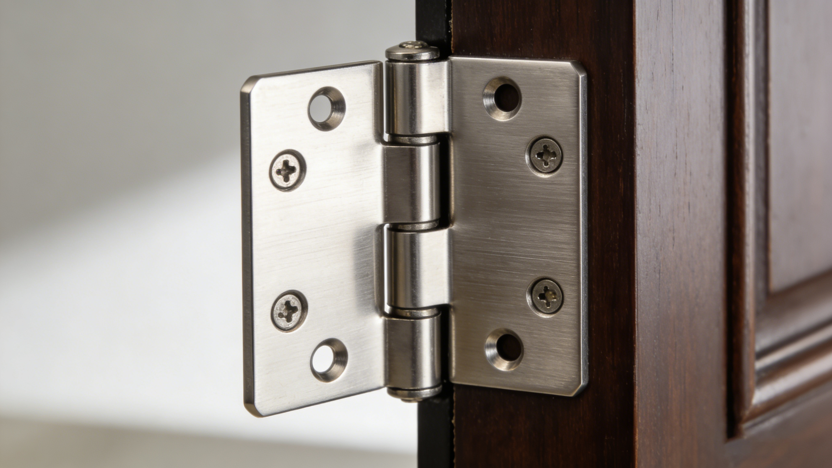 Como remover as dobradiças externas da porta？