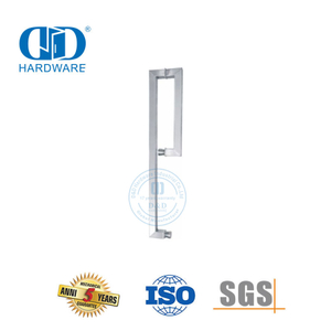 Aço inoxidável comercial porta de vidro deslizante ferragens porta do banheiro puxar Handle-DDPH041