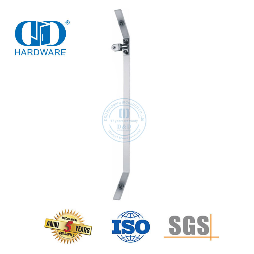 Acessório de porta de vidro de aço inoxidável à prova d'água painel divisor de chuveiro comercial System-DDSC002