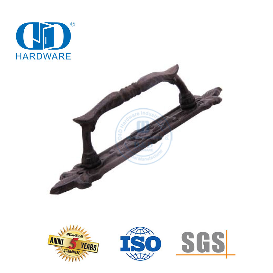 Acessórios modernos de aço inoxidável para porta deslizante de celeiro para portas de desvio-DDBD096