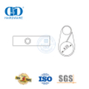 Boa qualidade batente de porta acessório de móveis de aço inoxidável hardware de porta de banheiro para porta deslizante-DDGS118
