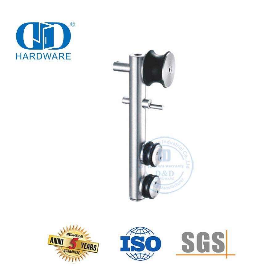 Fornecedor de ferragens de aço inoxidável acessórios do banheiro porta deslizante rolo pendurado para Bathroom-DDGS103