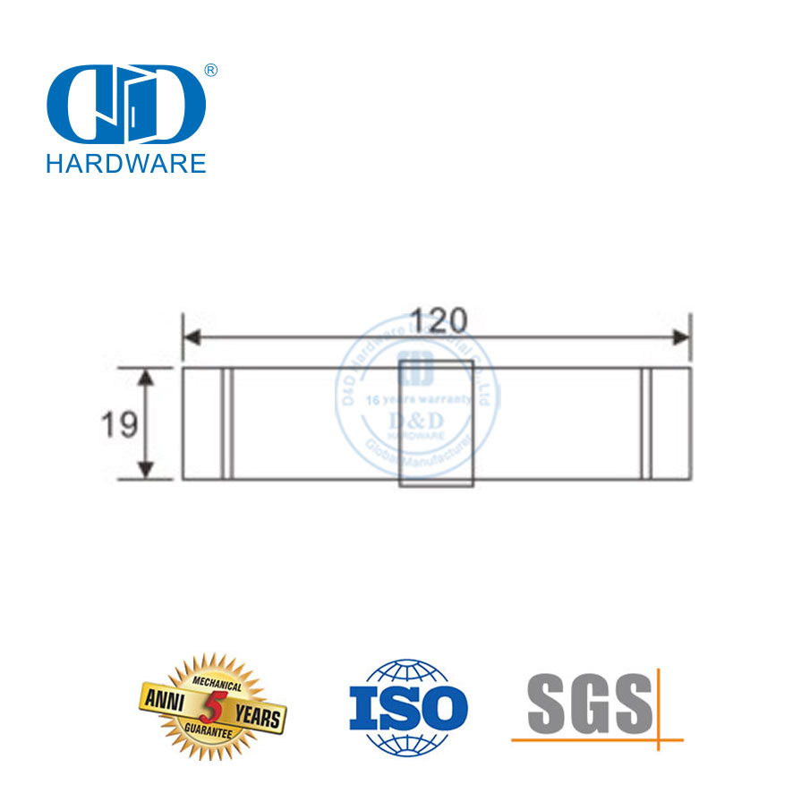 Encaixes de manga de tubulação acessórios de banheiro de aço inoxidável acessório de móveis de ferragem de vidro para porta deslizante-DDGS126