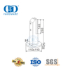 Escada de aço inoxidável rai peças trilhos de vidro balaustrada acessórios braçadeira torneira braçadeira de vidro Bracket-DDHB007