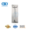 Puxador de aço inoxidável de fábrica OEM com alavanca de hardware de placa Puxador de porta de metal oco comercial-DDPH024