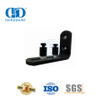 Aço inoxidável silencioso duplo kit deslizante porta do celeiro ferragem resistente conjunto de ferragem da porta do celeiro pista Kit-DDBD077