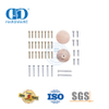 Fabricante profissional de aço inoxidável interior montagem superior kit porta do celeiro porta deslizante ferragens móveis Hardware-DDBD072