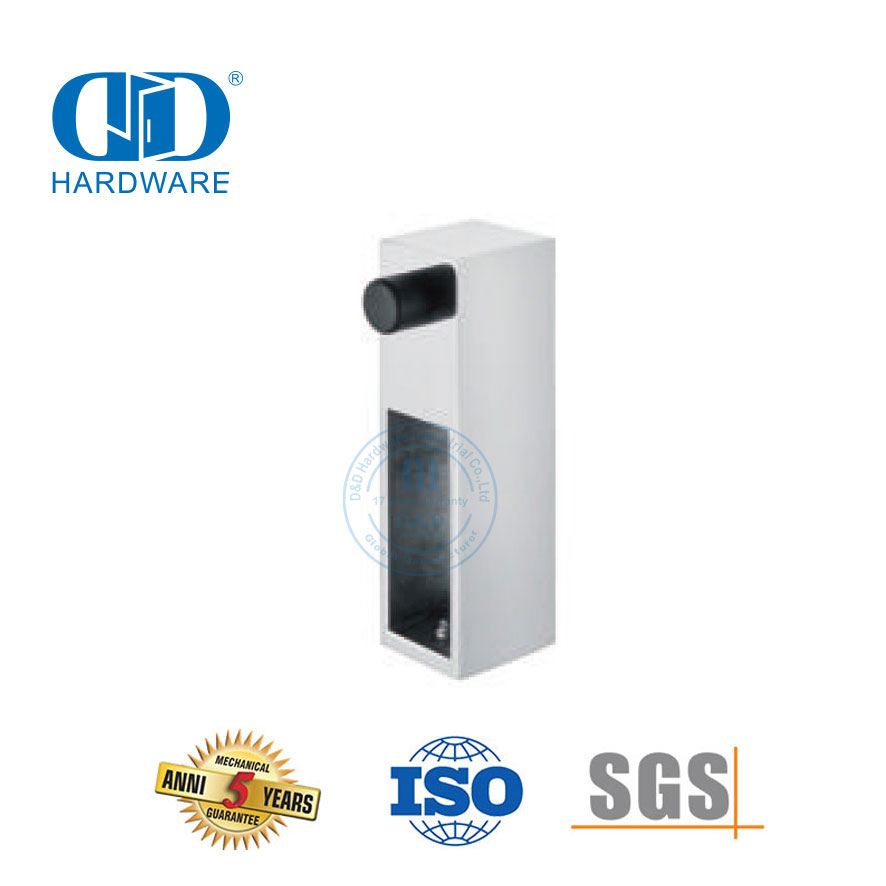 Acessórios para móveis de aço inoxidável, prendedor de vidro para porta deslizante-DDSL001-5