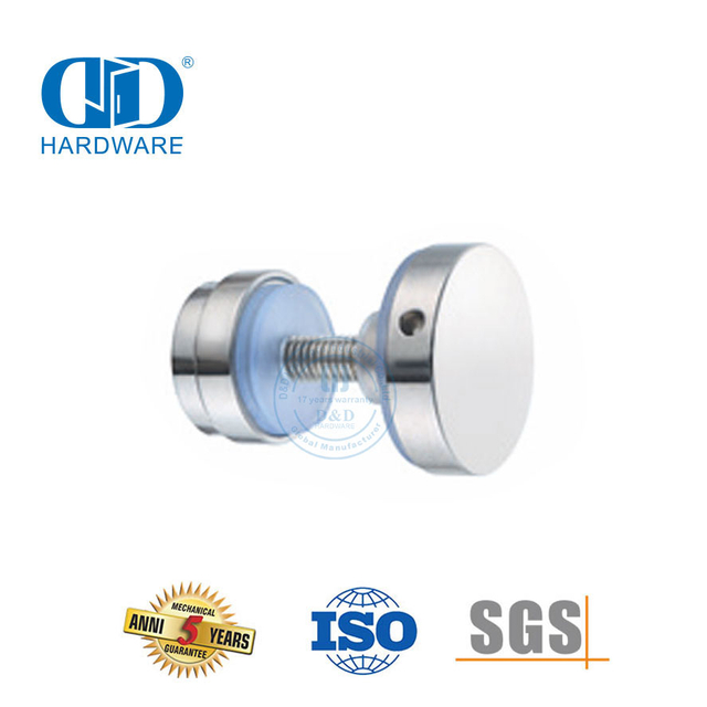 Braçadeira de tubo acessório de banheiro de hardware de porta deslizante de aço inoxidável-DDSL001-4