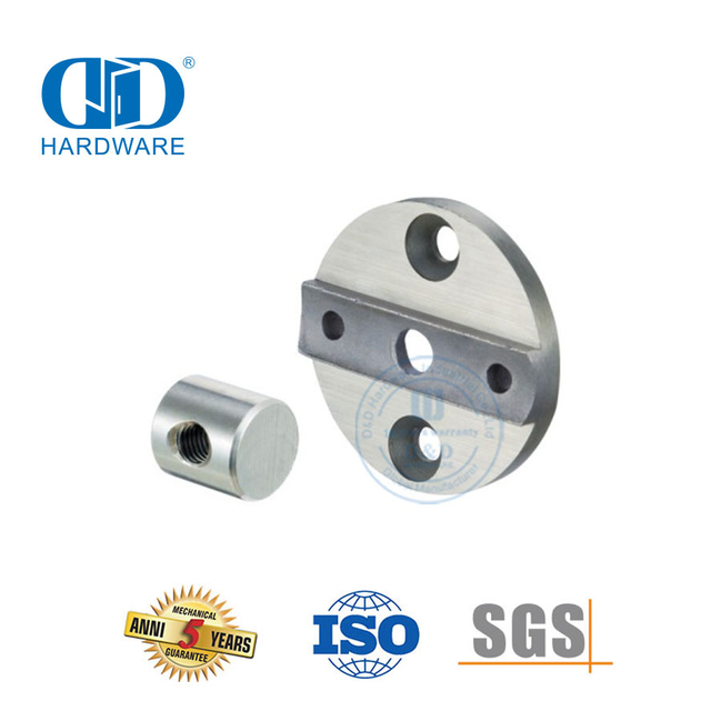 Conector de vidro 90 deg superior, hardware de vidro de aço inoxidável, acessórios de banheiro, encaixe de vidro para porta deslizante-DDGS113