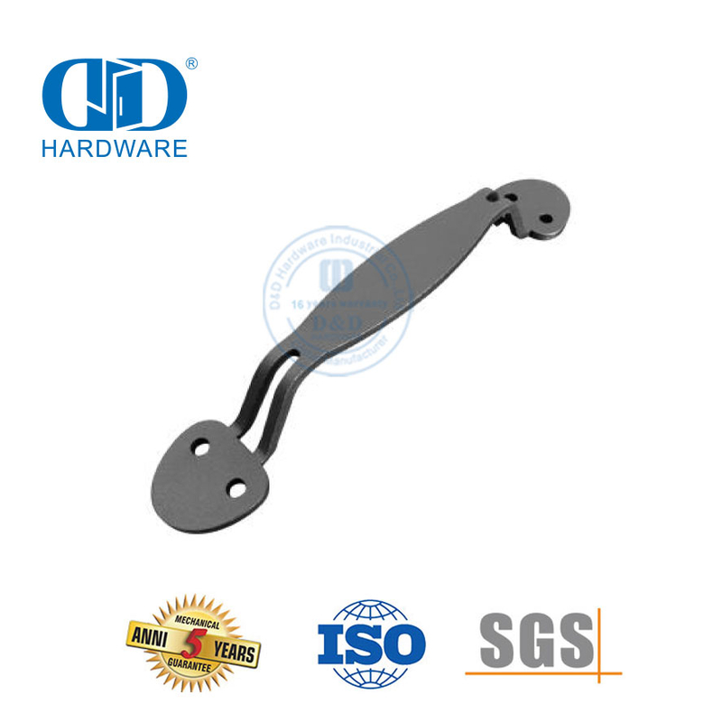 Mobília de entrada de celeiro de aço inoxidável puxar alça moderna amostra ferragem porta puxar Handle-DDBD124