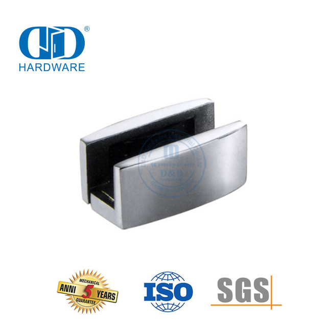 Amortecedores de verificação de fissão, aço inoxidável, porta deslizante, hardware de vidro, acessório de móveis para banheiro-DDGS127