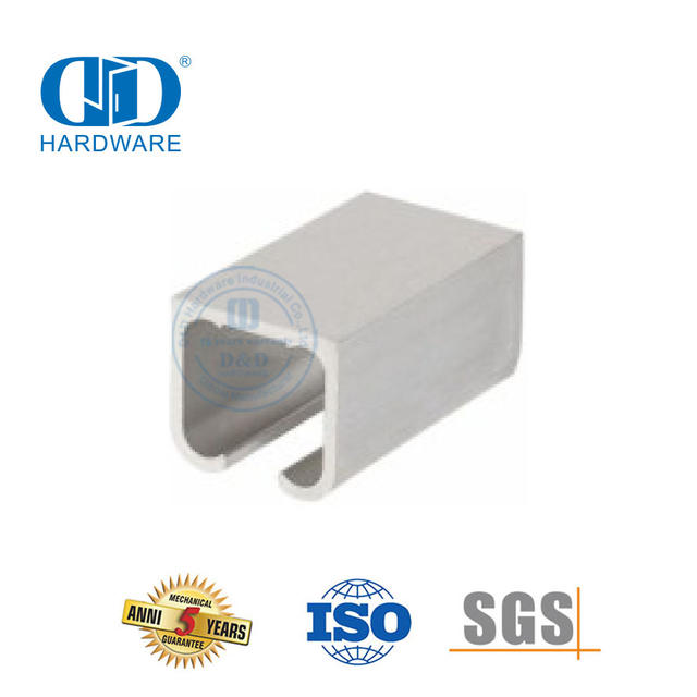 Cabide de porta deslizante de alumínio de aço inoxidável acessório de móveis de hardware de banheiro para porta deslizante interior-DDGS140
