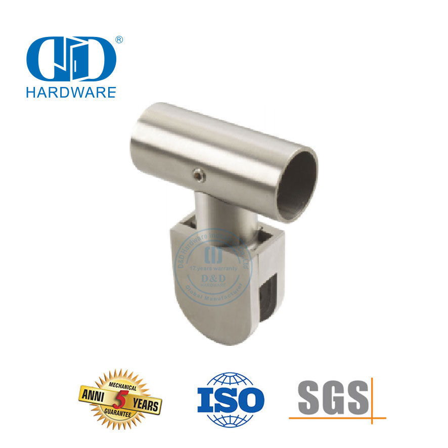 Conector de dobradiça de chuveiro de aço inoxidável, conector de canto de parede de vidro, montagem de remendo, braçadeira superior de vidro
