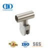 Conector de canto de parede de vidro de aço inoxidável Braçadeira superior de vidro Clipe de canto de tubo Conector de vidro-DDWC003