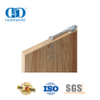 Aço inoxidável única peça de rolo de fechamento suave hardware invisível porta do celeiro ferragem garagem Hardware-DDBD057