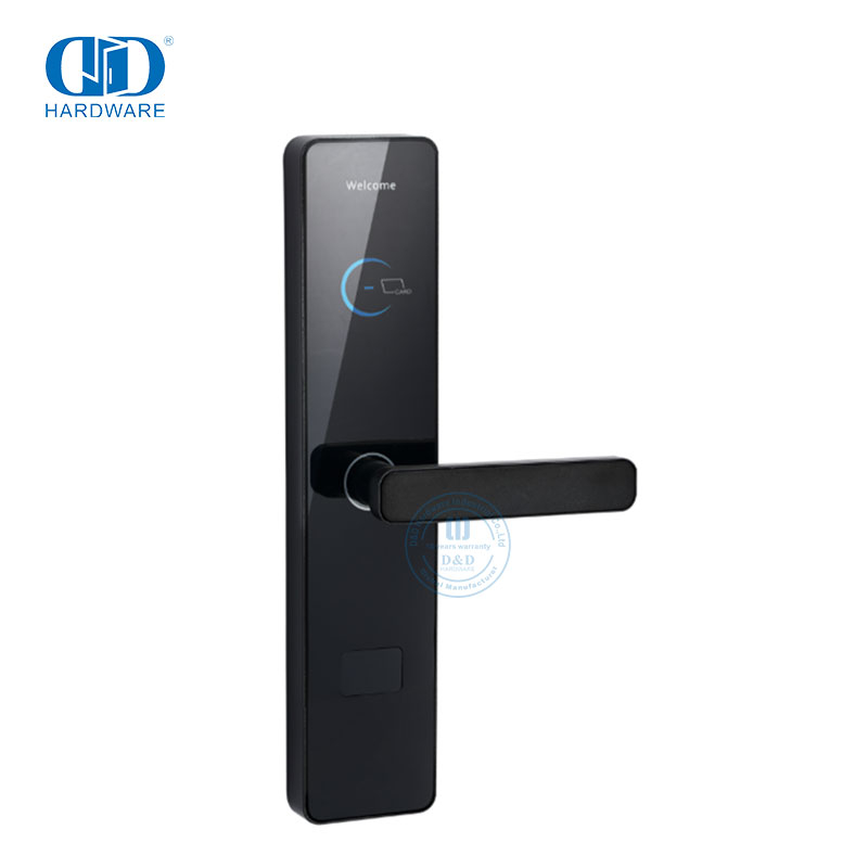 Chave de cartão de materiais de aço de alta qualidade Smart Hotel Lock com software gratuito-DDHL003