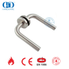 Maçaneta da porta com fechadura de alavanca de aço inoxidável BS EN 1906-DDTH002-SSS