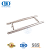Maçaneta de porta de vidro de aço inoxidável fornecedor profissional da China para portas de entrada-DDPH001-D-SSS