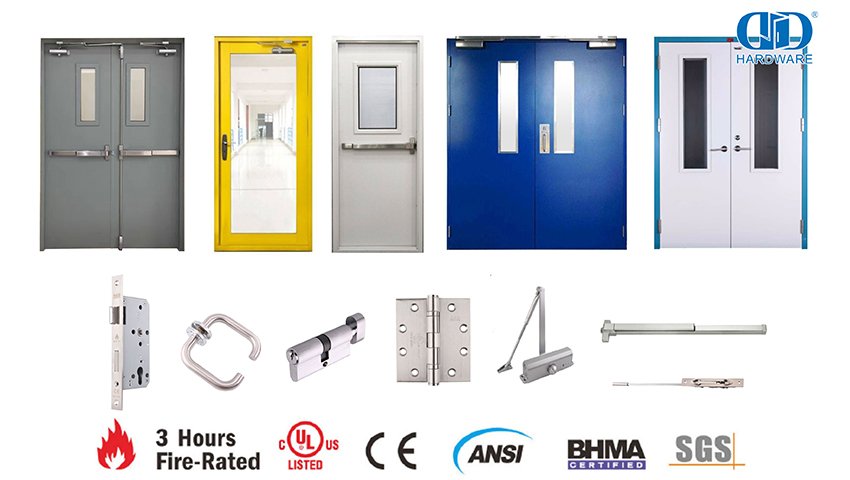 NFPA ® 80 Critério para portas de fogo e também vários outros protetores de abertura