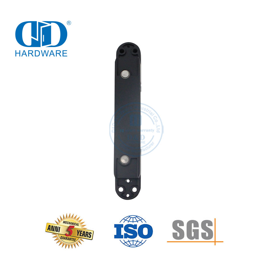 Dobradiça de porta interna ajustável de segurança oculta de liga de zinco de acabamentos diferentes 3D-DDCH008-G40