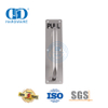 Placa de sinalização de tamanho diferente de aço inoxidável com alça, alavanca de hardware para porta de entrada, puxar Handle-DDPH023