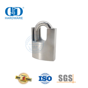 Aço inoxidável durável em uso chave mestra de segurança à prova d'água sem cortes Hardware para móveis comerciais ao ar livre Cadeado de fechadura de porta escolar-DDPL006-50mm