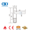 Escutcheon Lever Trim Aço Inoxidável CE UL Listado Dispositivo de Saída de Pânico à Prova de Fogo Porta de Saída Barra de Pânico Para Emergência Comercial Porta de Metal-DDPD015-CE