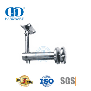 Suporte de corrimão de aço inoxidável, suporte de vidro, braçadeira de parede, Bracket-DDHB006