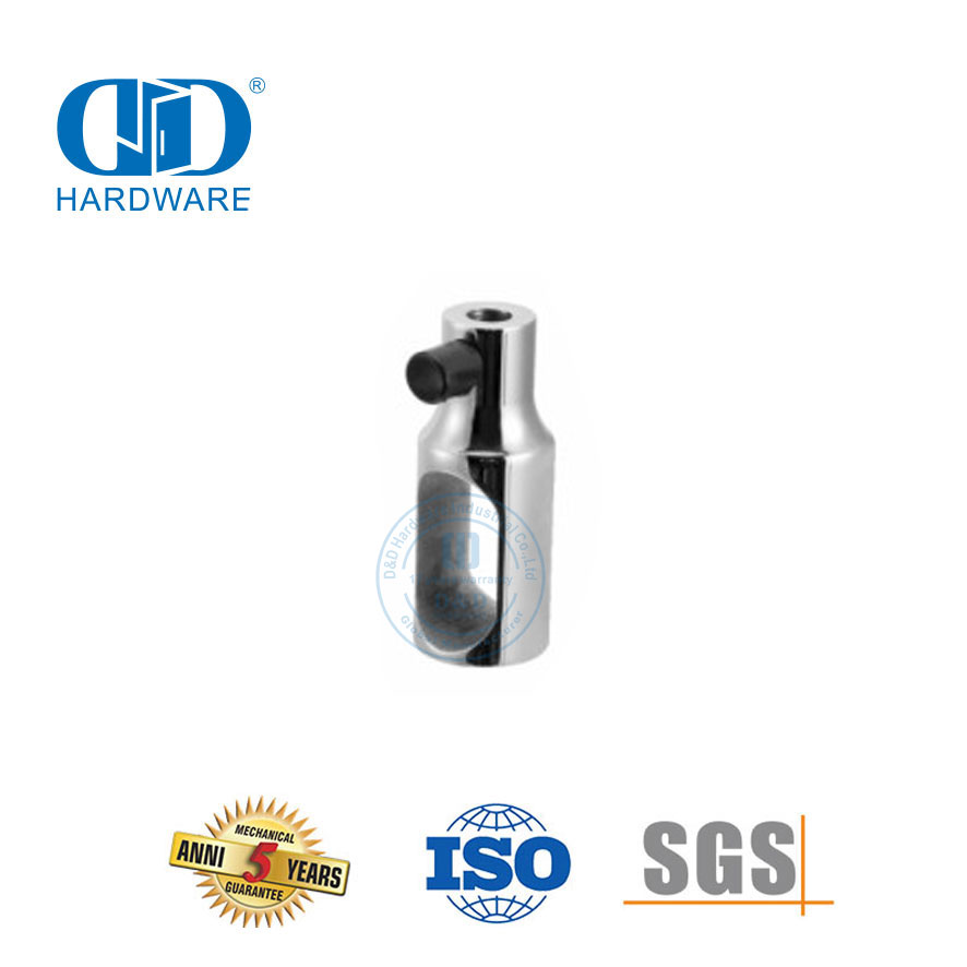 Acessório de aço inoxidável para móveis, acessórios para porta de vidro, porta deslizante, prendedor-DDSL002-3