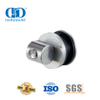 Suporte de vidro para tubo, aço inoxidável, montagem de vidro, acessórios de banheiro para porta deslizante-DDGS114