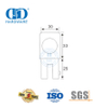 Gabinete de chuveiro industrial de aço inoxidável, conector de painel de vidro, cubículo de chuveiro Partitions-DDSC029