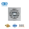 Dreno de piso quadrado de aço inoxidável de alta segurança, dreno de chuveiro de banheiro, hardware para porta de vidro-DDFD0011