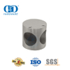 Conector de dobradiça de chuveiro de vidro de aço inoxidável, conector de canto de parede, tubo Connector-DDWC007