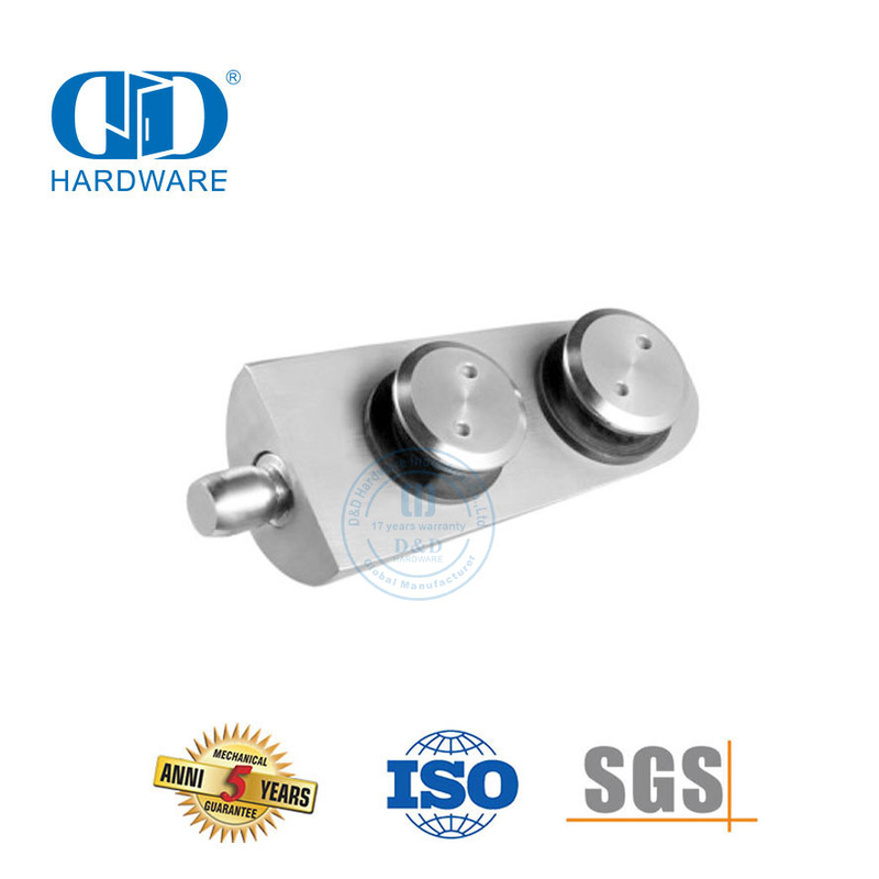 Sistemas de pivô de porta de vidro de aço inoxidável Porta deslizante Hardware Porta inferior Pivot-DDGP013