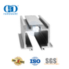 Aço inoxidável porta deslizante ferragem ferroviário porta acessórios do banheiro para chuveiro Room-DDGS150