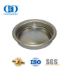 Maçaneta de porta de celeiro deslizante de aço inoxidável tipo redondo conjunto de acessórios de hardware de tração de descarga dupla face Maçaneta-DDBD111