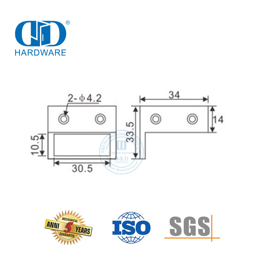Conector de suporte de painel de vidro de aço inoxidável conector de tubo conector de suporte de vidro para suportar Pipe-DDSC020