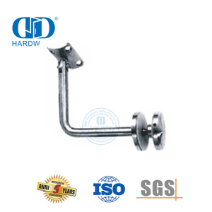 Escada de aço inoxidável corrimão suporte de parede suporte de montagem de vidro corrimão Bracket-DDHB003