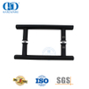 Puxador de porta interior lateral duplo para porta de vidro deslizante comercial-DDPH001-A Φ25-MB