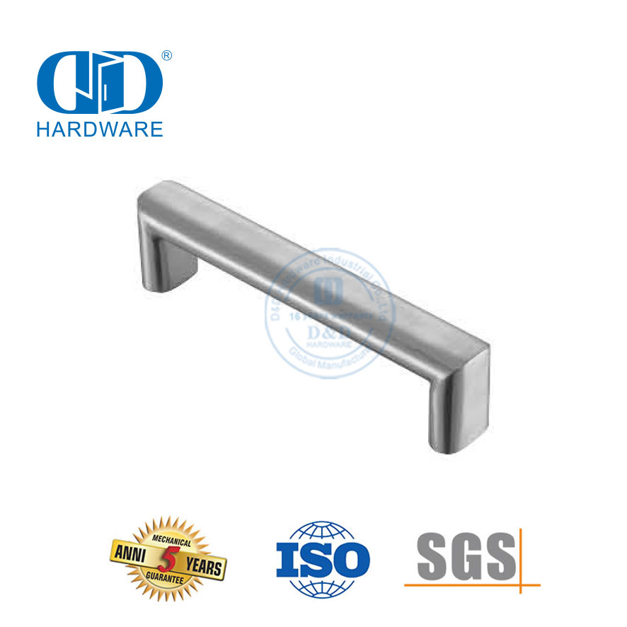 Armário de cozinha quadrado puxar móveis alça moderna armário de cozinha acessórios de ferragem simples cozinha Handle-DDFH040