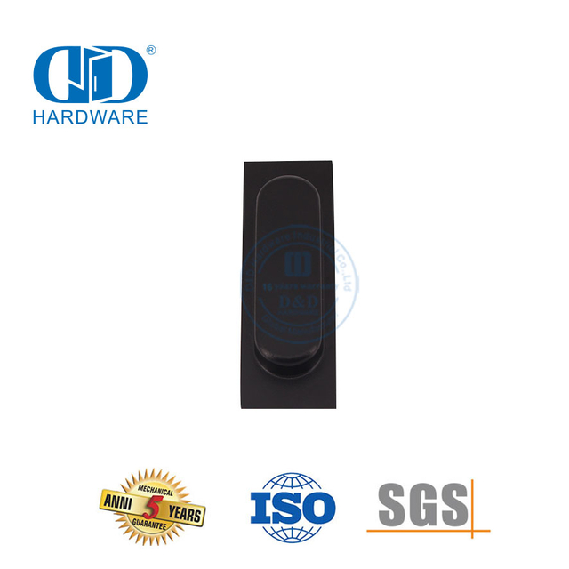 Montagem de móveis de aço inoxidável armário de cozinha gaveta guarda-roupa puxar flush handle-DDFH009-B