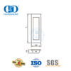 Montagem de móveis de aço inoxidável armário de cozinha gaveta guarda-roupa puxar flush handle-DDFH009-B