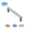 Maçaneta de porta quadrada sem moldura do fabricante mais vendido na China-DDFH032