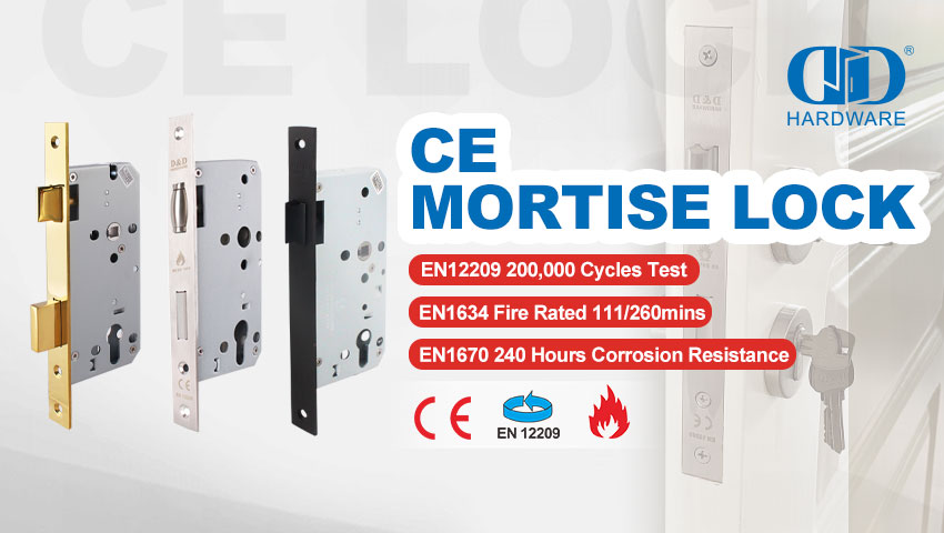Fechadura da porta CE BS EN12209