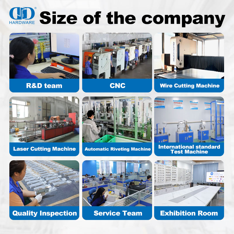 Dobradiça de porta ajustável oculta em liga de zinco 3D-DDCH008-G40