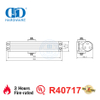 Certificação UL industrial com classificação de fogo controle ajustável alumínio Slience hidráulico automático cozinha porta dupla mais próxima-DDDC058