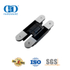 Dobradiça de porta dupla externa de 180 graus escondida em liga de zinco de dimensões diferentes 3D escondida resistente-DDCH008-G40