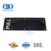 Acessórios de hardware de aço inoxidável placa de sinal de porta personalizado push pull residencial interior porta de vidro puxar Handle-DDPH023
