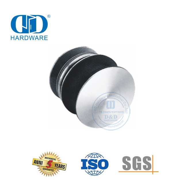 Aço inoxidável montagem de vidro porta ferragem porta deslizante pendurado rolo pivô para banheiro Door-DDGS109